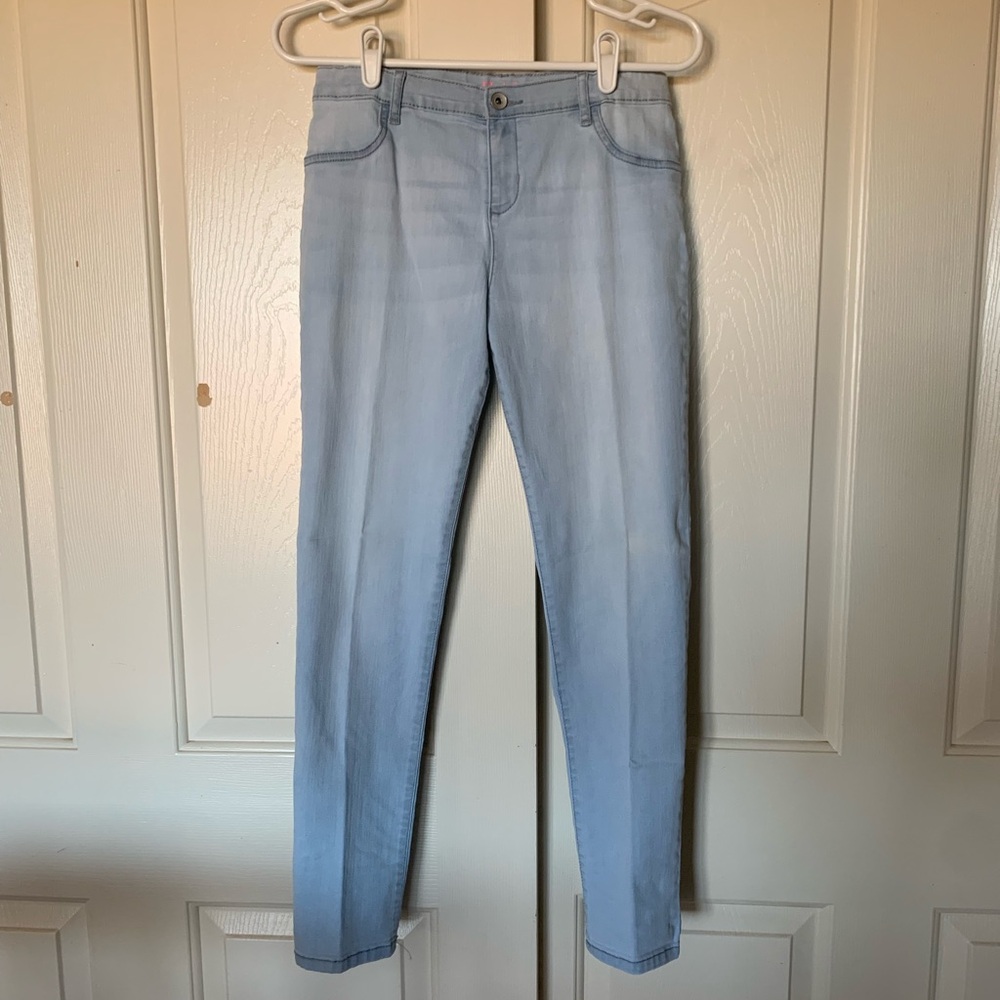 The Children's Place Girl Light Wash Denim Jean Pant Jegging Legging Size XXL 16